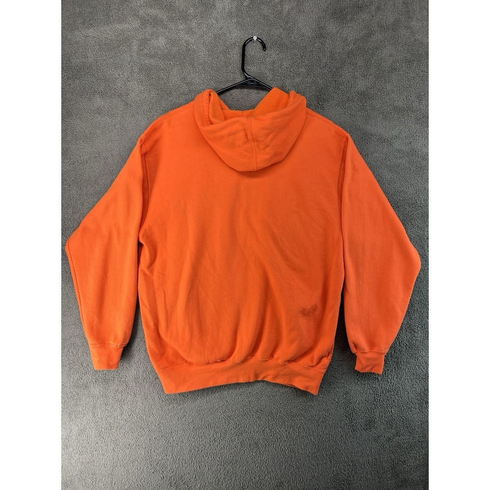 Auburn Tigers Hoodie Men's M Orange Embroidered Pullover Sweatshirt Colosseum - Picture 5 of 7